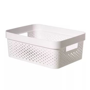 CURVER Box Infinity Recycled 11L 36x27x14cm λευκό