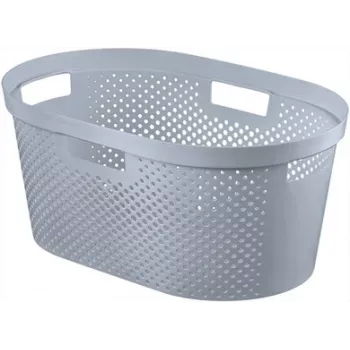 CURVER Infinity καλάθι απλύτων από ανακυκλωμένο υλικό 40L 59x39x27cm γκρι