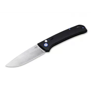 Böker Plus FRND Silver πτυσσόμενο μαχαίρι D2 χάλυβας Framelock EDC