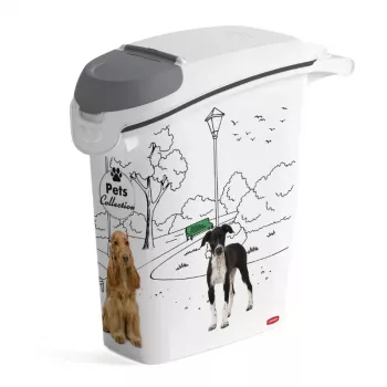 CURVER Pets Life δοχείο αποθήκευσης τροφής σκύλου 10kg 23L αεροστεγές πλαστικό