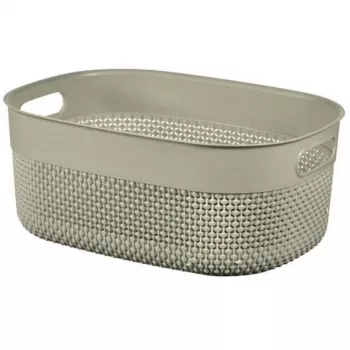 Curver καλάθι Filo M 12L 38x28,5x15cm μπεζ