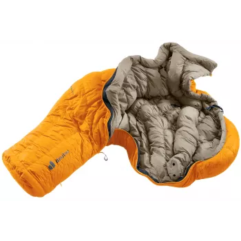 DEUTER Astro Pro 600 -12°C/10°F Magma-Titanium υπνόσακος πούπουλων με αριστερό φερμουάρ