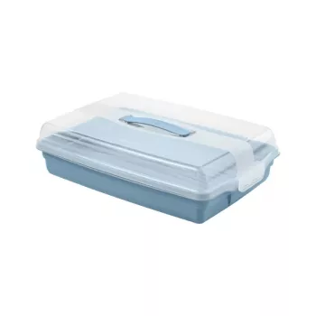 CURVER Smart To Go ορθογώνιο κουτί μεταφοράς κέικ 45 x 29,5 x 11,1 cm μπλε