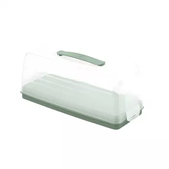 CURVER Smart To Go ορθογώνιο κουτί μεταφοράς κέικ 35,5 x 15 x 14,2 cm πράσινο