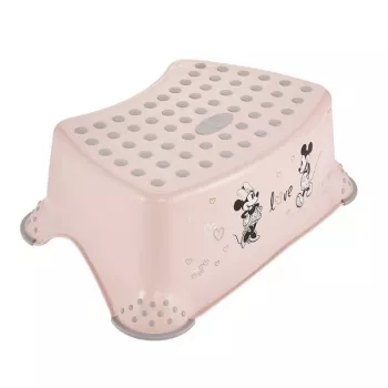 keeeper σκαμπό Tomek Minnie Mouse, 40,5 x 28,5 x 14 cm, ροζ, αντοχή 120 kg, αντιολισθητικό