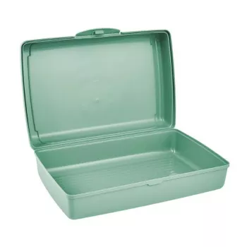 KEEEPER click-box maxi 3,7L δοχείο αποθήκευσης τροφίμων Luca, πράσινο, ορθογώνιο, αεροστεγές & αδιάρρευστο