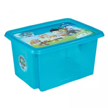KEEEPER κουτί αποθήκευσης με καπάκι 15L Karolina Paw Patrol 38x29,5x20,5 cm ανοιχτό μπλε