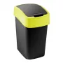 Curver Flip Bin 9L Μαύρο και Κίτρινο Κάδος απορριμμάτων