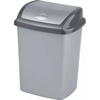 Curver Dominik 25L Κάδος απορριμμάτων Ασημί