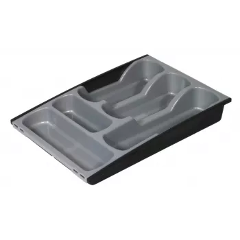 CURVER Modulo Nature ορθογώνια πιατέλα σερβιρίσματος 42x30x6,4 cm Σχιστόλιθος Μαύρο