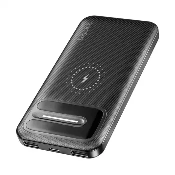 LogiLink PA0343RF Ασύρματο powerbank 10000 mAh Μαύρο