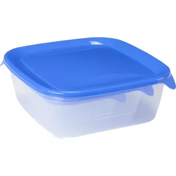 CURVER Fresh&Go ορθογώνιο σετ δοχείων φύλαξης τροφίμων, 3 τεμ. (0,25L + 0,8L + 1,7L) Μπλε