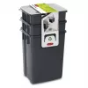 CURVER Biobox Σετ κάδων απορριμμάτων 2x10L + 6L Γκρι