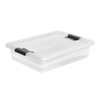 keeeper Crystalbox Cornelia κουτί με καπάκι 7L, 39,5 x 29,5 x 9,5 cm, Διαφανές