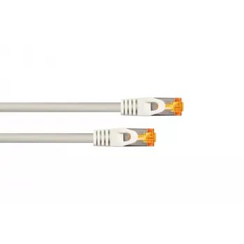Kabelmeister Cat.7 S/FTP καλώδιο patch RJ45, TPE χωρίς αλογόνα, γκρι, 0,15 m
