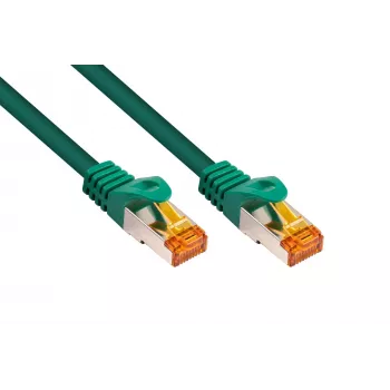 KABELMEISTER Cat.7 S/FTP καλώδιο patch, RJ45, περίβλημα TPE, πράσινο, 5m