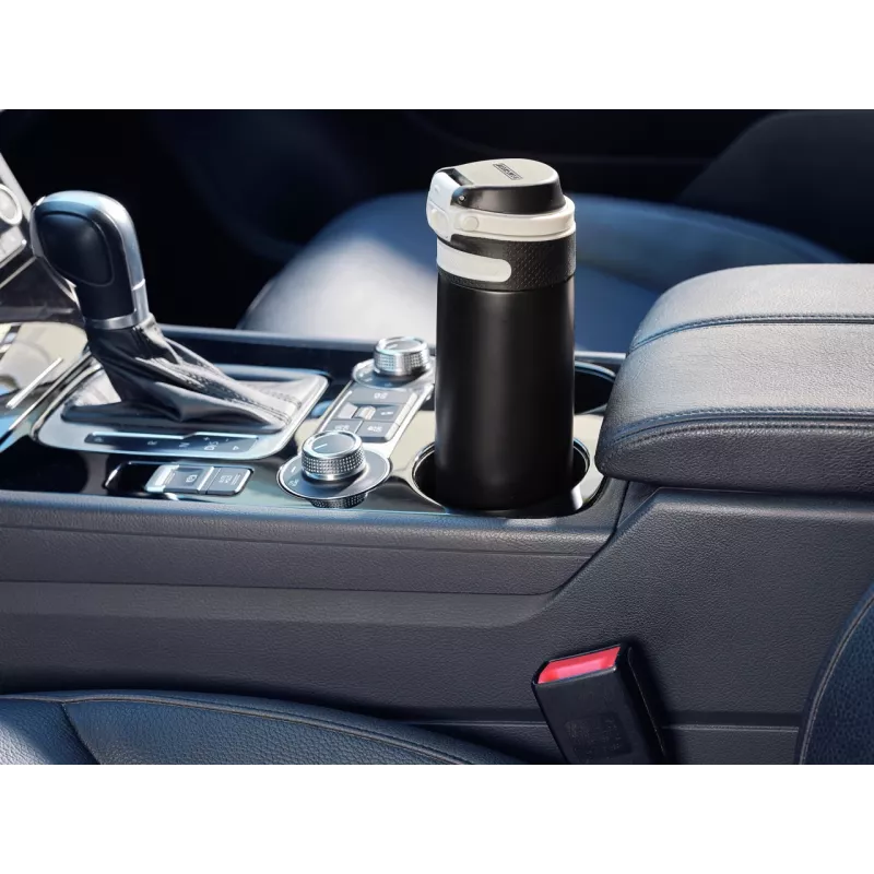LEIFHEIT Thermo Flip 600ml μαύρο μονωμένο ποτήρι ταξιδιού