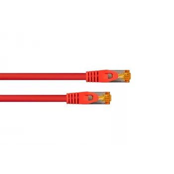Kabelmeister Cat.7 S/FTP Καλώδιο Patch RJ45, θήκη TPE, χωρίς αλογόνα, κόκκινο, 5m
