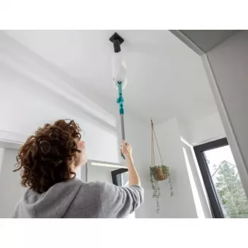 LEIFHEIT Superduster XL Pro Reach Σετ – Κεφαλή ηλεκτροστατικής σκούπας 56 cm με λαβή 43 cm