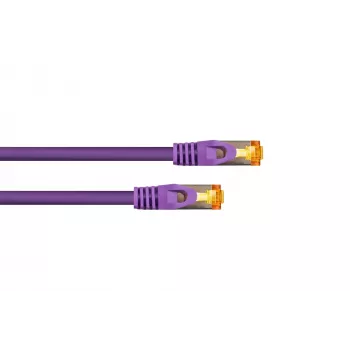 KABELMEISTER Cat.7 S/FTP Καλώδιο Patch RJ45, TPE, χωρίς αλογόνα, βιολετί, 5m