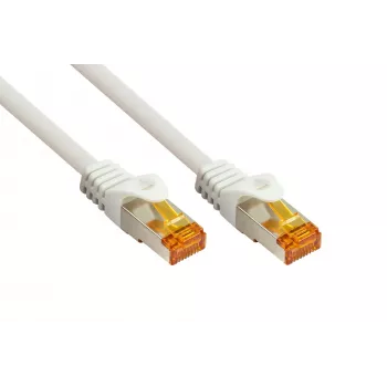 Kabelmeister Cat.7 S/FTP Καλώδιο Patch, RJ45, θήκη TPE, χωρίς αλογόνα, λευκό, 1,5m