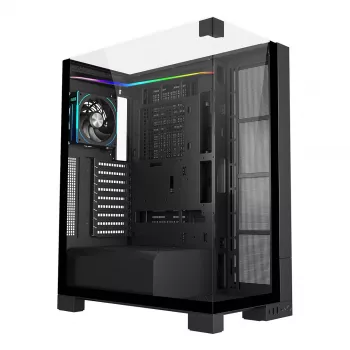 FSP U691-BP Ultra Tower E-ATX κουτί PC, χωρίς τροφοδοτικό, μαύρο