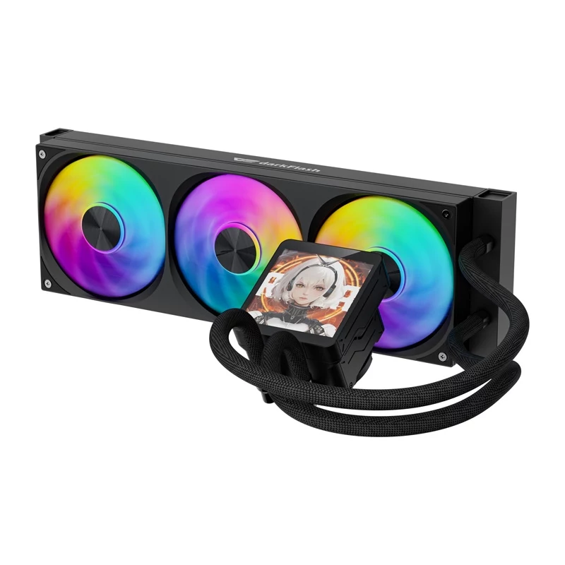 DarkFlash DV360S MAX 360mm ARGB AIO υδρόψυξη CPU - μαύρο