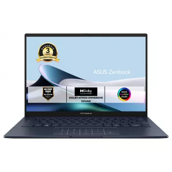ASUS Zenbook 14 UX3405CA-ISSQD0X laptop, 14 inch WUXGA OLED, Intel Core Ultra 7 255H, 16GB LPDDR5x, 512GB SSD, Windows 11 Pro, γαλλικό πληκτρολόγιο AZERTY