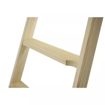 HAILO H77 ComfortLine αμφίπλευρη ξύλινη σκάλα 2x5 σκαλοπάτια