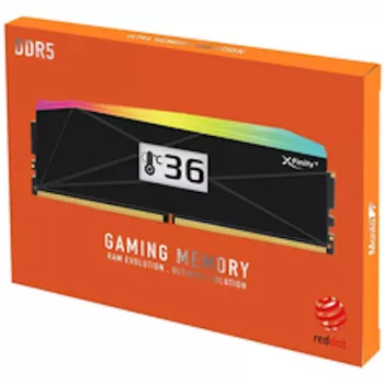 V-Color Manta XFinity+ aRGB 32GB (2x16GB) DDR5-6000 CL28 κιτ μνήμης desktop, μαύρο
