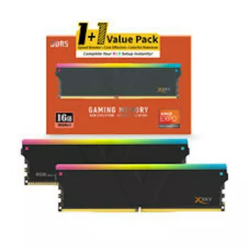 V-Color Manta XSky RGB 16GB DDR5-6000 CL28 EXPO μονάδα μνήμης, μαύρο