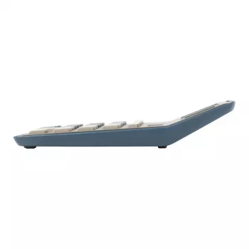 Genie 840 DB επιτραπέζια αριθμομηχανή με ανακλινόμενη οθόνη, 10 ψηφία, μπλε/γκρι, λειτουργία με ρεύμα & μπαταρία
