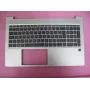 HP ProBook 450/455 G6/G7 Top Cover Assembly με γαλλικό πληκτρολόγιο AZERTY, χωρίς Smart Card Reader, Natural Silver