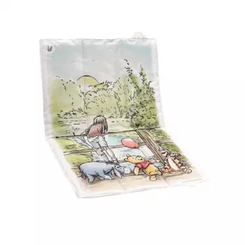 KEEEPER στρωματάκι ταξιδιού Antek Winnie the Pooh, πτυσσόμενο, λευκό, 70 x 50 x 5 cm