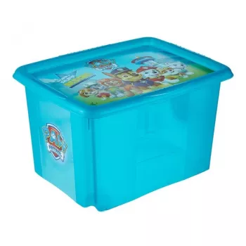KEEEPER Κουτί με καπάκι 30L Karolina Paw Patrol 45x35x27cm Γαλάζιο