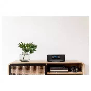 MEDION MD 89289 στερεοφωνικό ραδιόφωνο internet DAB+ FM Bluetooth WLAN Spotify Connect μαύρο