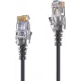 Καλώδιο δικτύου PureLink AVIT Media Series Slim Cat.6 U/UTP, LSOH, 0,25 m, μαύρο (MC1500-0025)