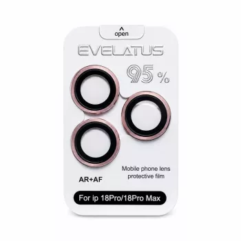Evelatus Apple iPhone 18 Pro / 18 Pro Max Προστατευτικό γυαλί φακού κάμερας Armor Βουργουνδί