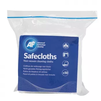 AF Safecloths 34cm x 32cm 50 τεμ. Μαντηλάκια καθαρισμού χωρίς χνούδι για οθόνες και οπτικά