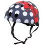 Hornit POM913 Polka Dot Κράνος πολλαπλών αθλημάτων για παιδιά, 53-58 cm, Μαύρο/Μπλε/Κόκκινο/Λευκό
