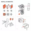 HORNIT CLUG PRO MTB XL Βάση τοίχου ποδηλάτου Clip Μαύρο 7764XCP