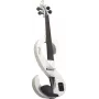 Stagg SEVN44WH ηλεκτρικό βιολί 4/4 με έξοδο ακουστικών και αξεσουάρ - λευκό