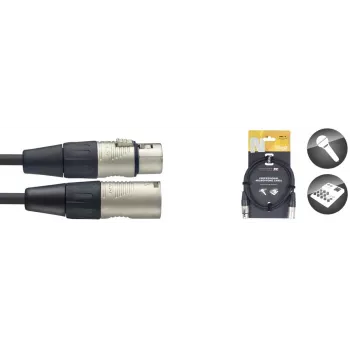 Stagg NMC20R καλώδιο μικροφώνου XLR 20m - μαύρο