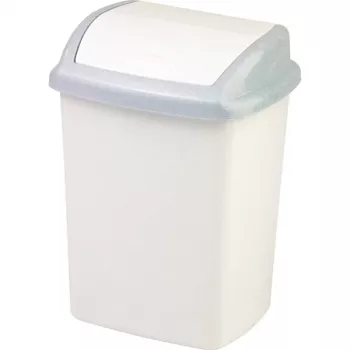 CURVER Dominik Κάδος απορριμμάτων 25L, Γκρι, 36,5 x 29,1 x 48 cm