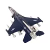 LEAN TOYS Αεροπλάνο με Τριβή Φώτα Ήχοι 1:72 Navy