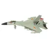 LEAN TOYS 15410 Γκρι Μαχητικό Αεροπλάνο με Τριβή 1:72