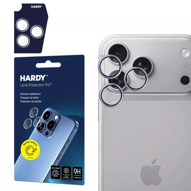 3MK PROTECTION Apple iPhone 18 Pro / 18 Pro Max HARDY Lens Protection Pro Ασημί