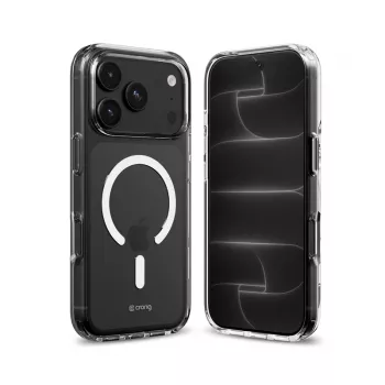 Crong Clear MAG Cover - Θήκη MagSafe για iPhone 18 Pro / 17 Pro (Διαφανές)