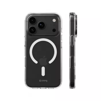 Crong Clear MAG Cover - Θήκη MagSafe για iPhone 18 Pro / 17 Pro (Διαφανές)