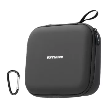 Sunnylife NE2-B122-D Θήκη δερμάτινη με δίχτυ τσέπη για DJI Neo 2, Μαύρο